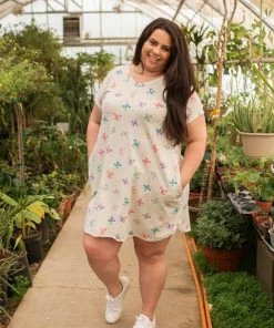 Boutique Simplified Butterfly Kisses Swing Dress 9 Boutique Simplified Butterfly Kisses Swing Dress