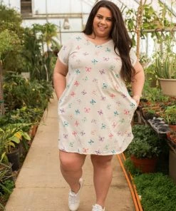 Boutique Simplified Butterfly Kisses Swing Dress 13 Boutique Simplified Butterfly Kisses Swing Dress