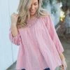 Boutique Simplified My Miracle 3/4 Sleeve Top