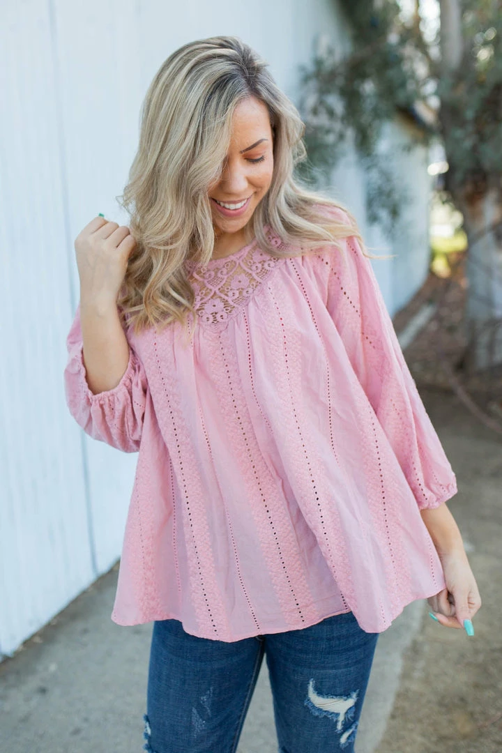 Boutique Simplified My Miracle 3/4 Sleeve Top 1 Boutique Simplified My Miracle 3/4 Sleeve Top