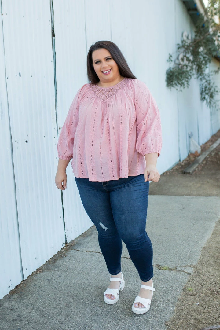 Boutique Simplified My Miracle 3/4 Sleeve Top 7 Boutique Simplified My Miracle 3/4 Sleeve Top