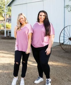 Boutique Simplified Rosey Cheeks Short Sleeve Top 12 Boutique Simplified Rosey Cheeks Short Sleeve Top