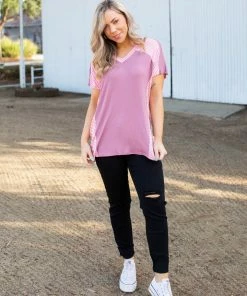 Boutique Simplified Rosey Cheeks Short Sleeve Top 16 Boutique Simplified Rosey Cheeks Short Sleeve Top