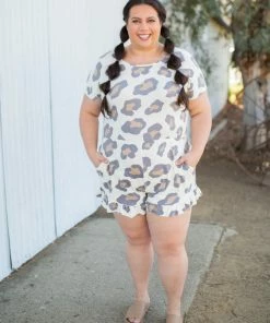 Boutique Simplified Wild By Nature Romper