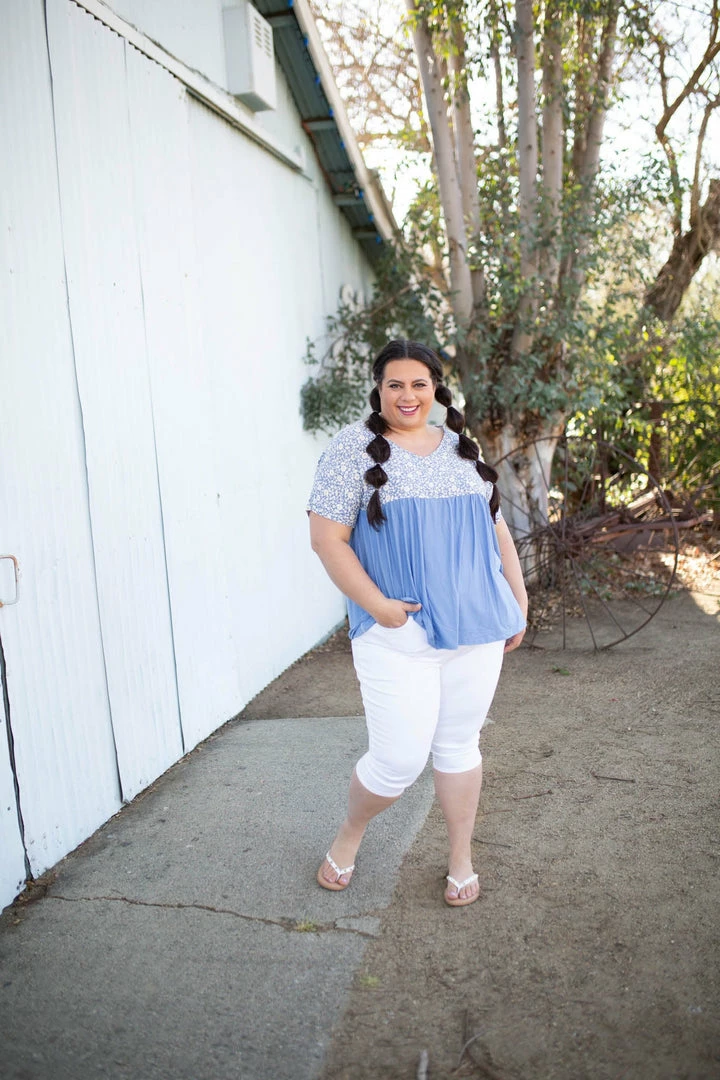 Boutique Simplified Spring Daisy Babydoll Top 7 Boutique Simplified Spring Daisy Babydoll Top