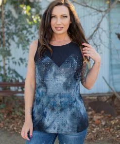 Boutique Simplified Smokey Eyelet Sleeveless Top 12 Boutique Simplified Smokey Eyelet Sleeveless Top