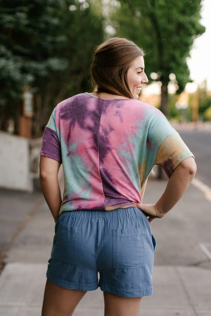 No Ship Drop Ship Tangled Up In Blue Summer Shorts 3 No Ship Drop Ship Tangled Up In Blue Summer Shorts