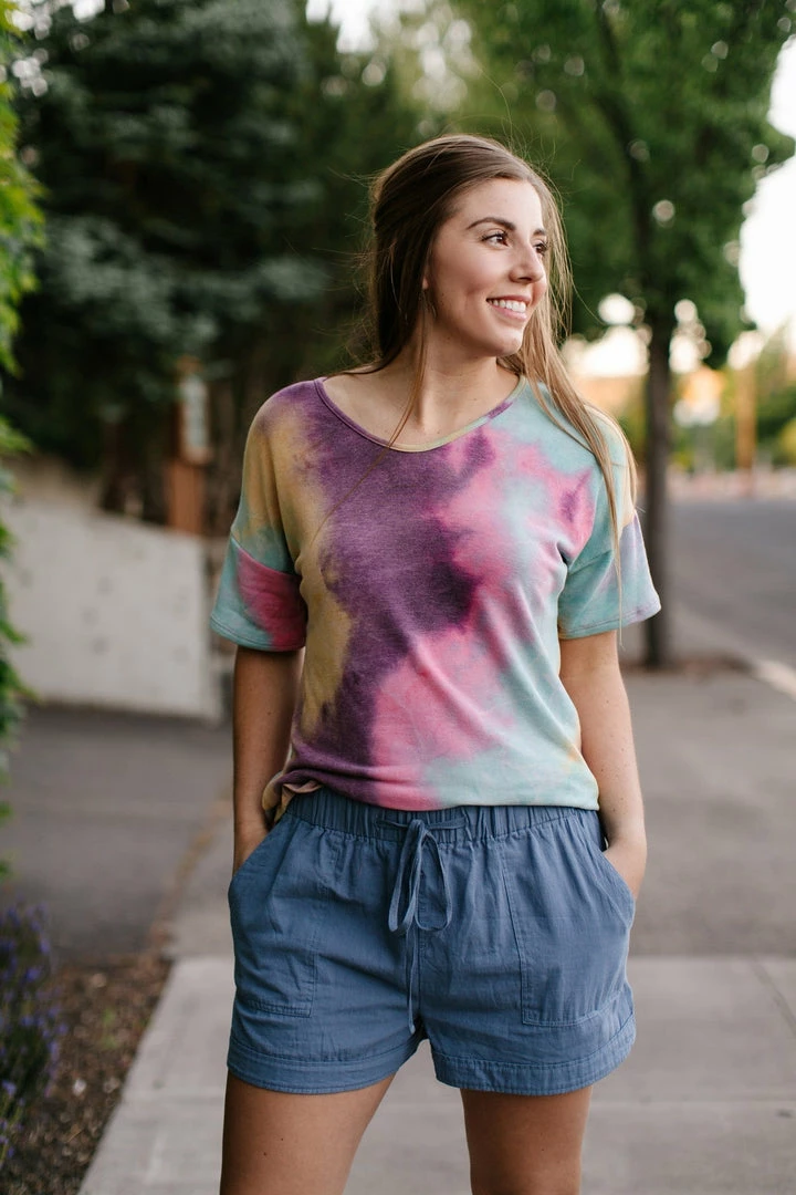 No Ship Drop Ship Tangled Up In Blue Summer Shorts 1 No Ship Drop Ship Tangled Up In Blue Summer Shorts