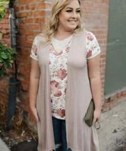 No Ship Drop Ship Life Of The Party Sleeveless Cardigan In Shimmering Mauve 13 No Ship Drop Ship Life Of The Party Sleeveless Cardigan In Shimmering Mauve