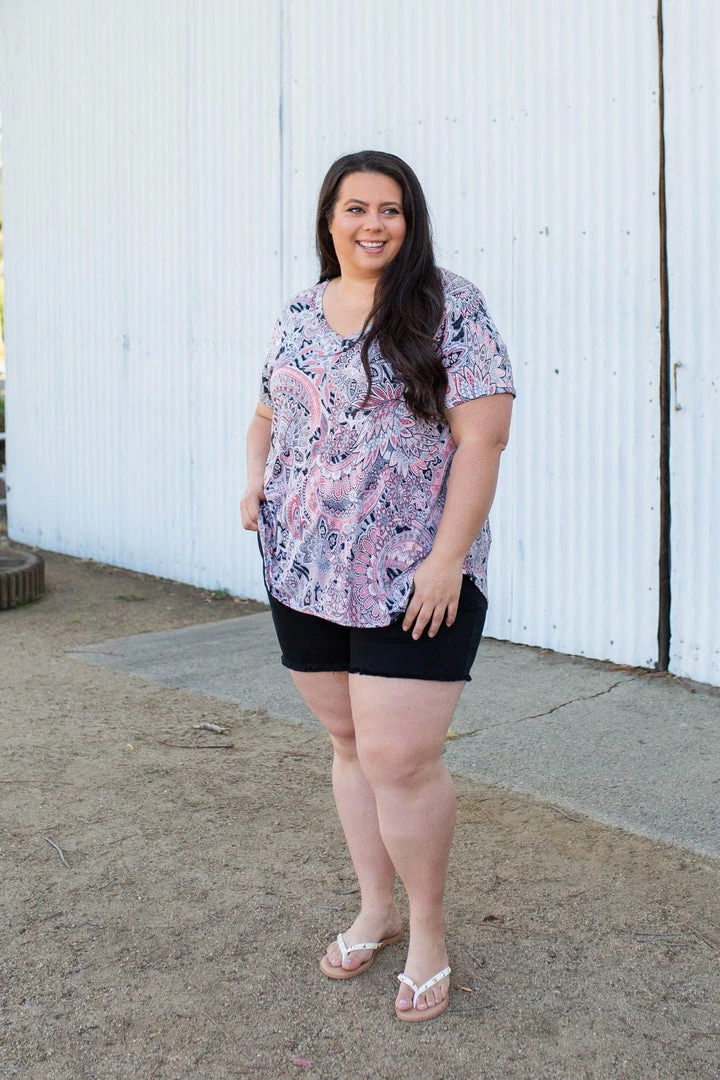 Boutique Simplified Mystery Awaits Short Sleeve Top 7 Boutique Simplified Mystery Awaits Short Sleeve Top