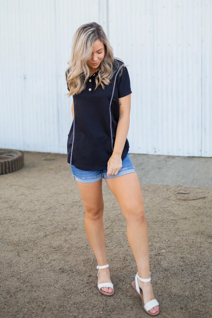 Boutique Simplified Bound To You Short Sleeve Top 6 Boutique Simplified Bound To You Short Sleeve Top