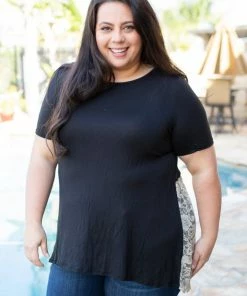 Boutique Simplified Live Free Laced Tunic 15 Boutique Simplified Live Free Laced Tunic