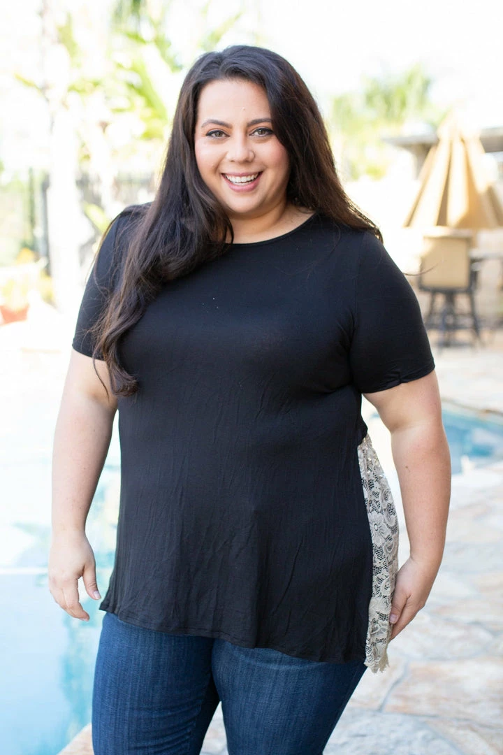 Boutique Simplified Live Free Laced Tunic 7 Boutique Simplified Live Free Laced Tunic