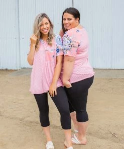 Boutique Simplified Meet In The Middle Short Sleeve Raglan