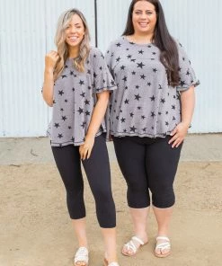 Boutique Simplified Starry Night Short Sleeve Top 14 Boutique Simplified Starry Night Short Sleeve Top