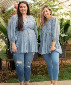 Boutique Simplified Take Me Out Lace Tunic