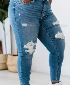 Trendsi Judy Blue Makin' Lemonade Full Size Skinny Jeans