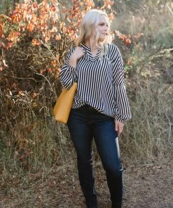 No Ship Drop Ship A Touch Of Vertigo Striped Top 19 No Ship Drop Ship A Touch Of Vertigo Striped Top