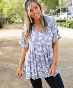 Boutique Simplified Whimsical Tiered Babydoll