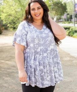 Boutique Simplified Whimsical Tiered Babydoll