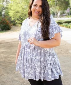 Boutique Simplified Whimsical Tiered Babydoll