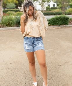 Boutique Simplified Vintage Leaf Dolman