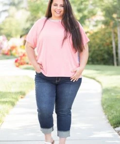 Boutique Simplified Patchwork Paisley Short Sleeve Dolman