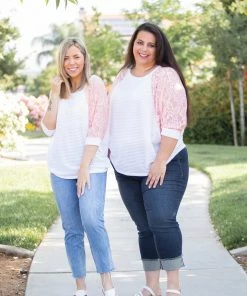 Boutique Simplified Pure Delightfulness Laced Dolman