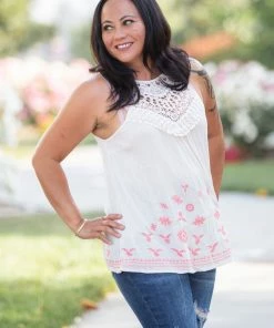 Boutique Simplified Wildest Dreams Sleeveless Top