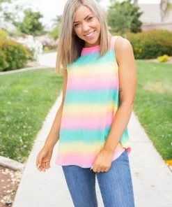 Boutique Simplified Totally Radical Sleeveless Top