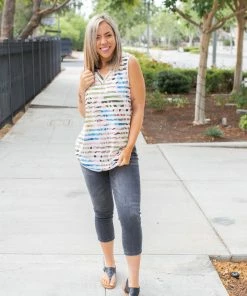 Boutique Simplified Subliminal Messages Sleeveless Top 14 Boutique Simplified Subliminal Messages Sleeveless Top