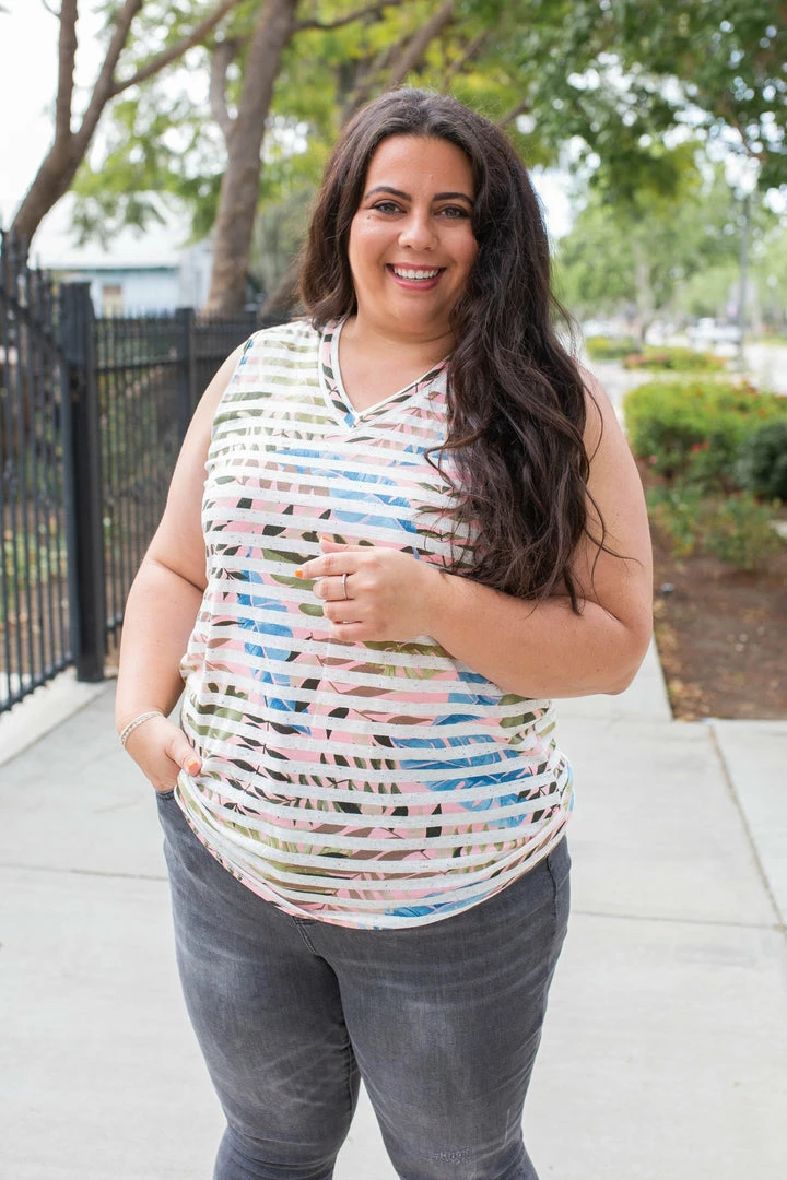 Boutique Simplified Subliminal Messages Sleeveless Top 7 Boutique Simplified Subliminal Messages Sleeveless Top