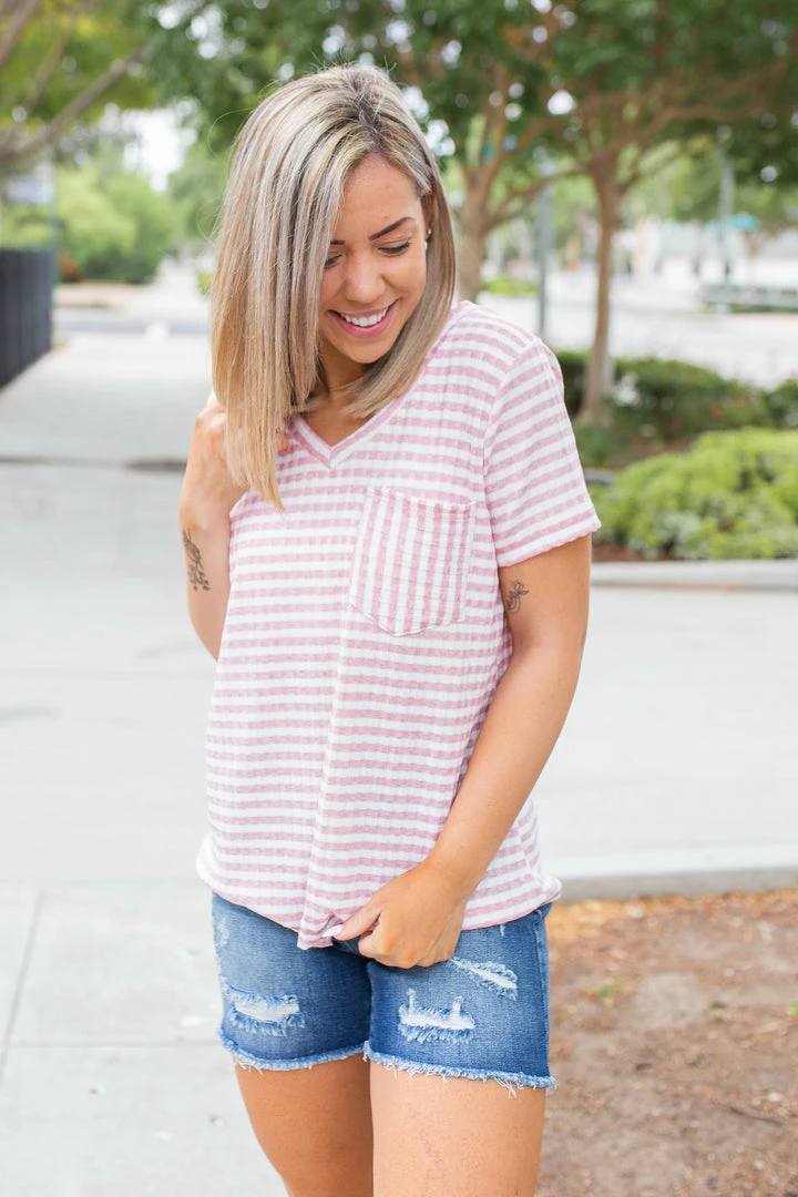 Boutique Simplified Good & Plenty Boyfriend Top 4 Boutique Simplified Good & Plenty Boyfriend Top