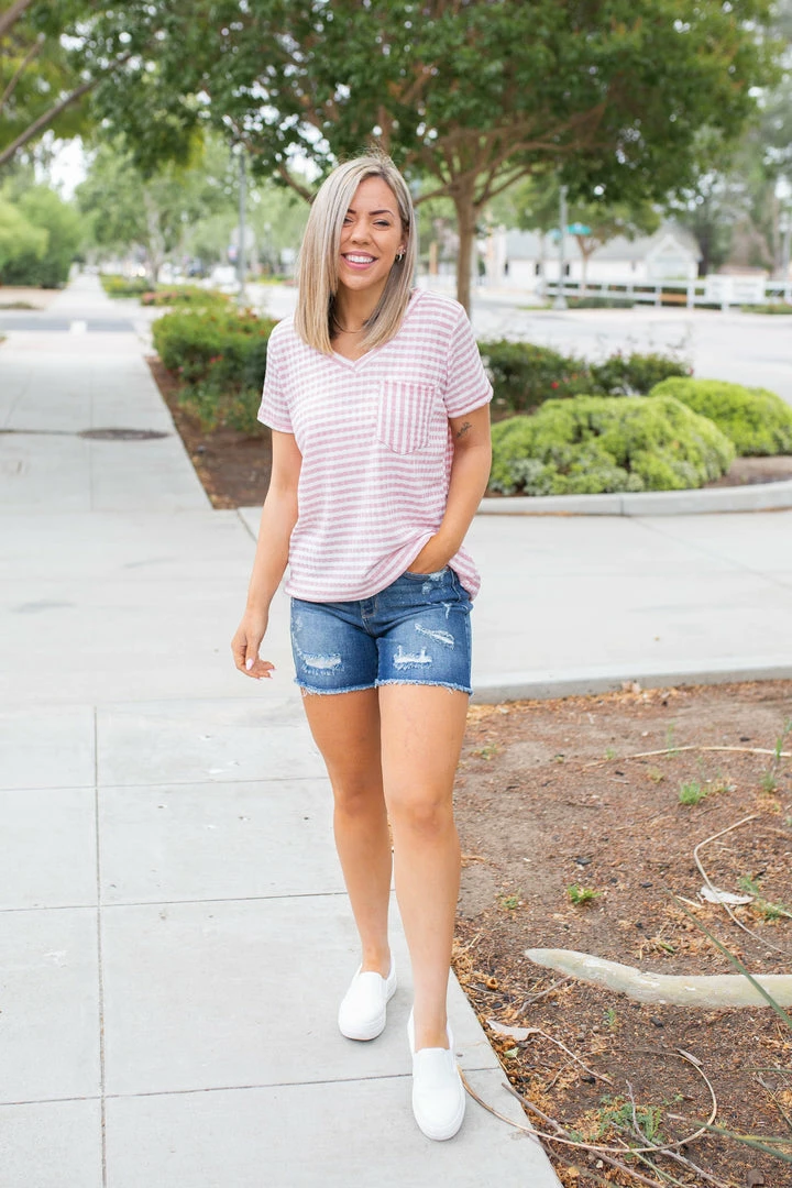 Boutique Simplified Good & Plenty Boyfriend Top 6 Boutique Simplified Good & Plenty Boyfriend Top