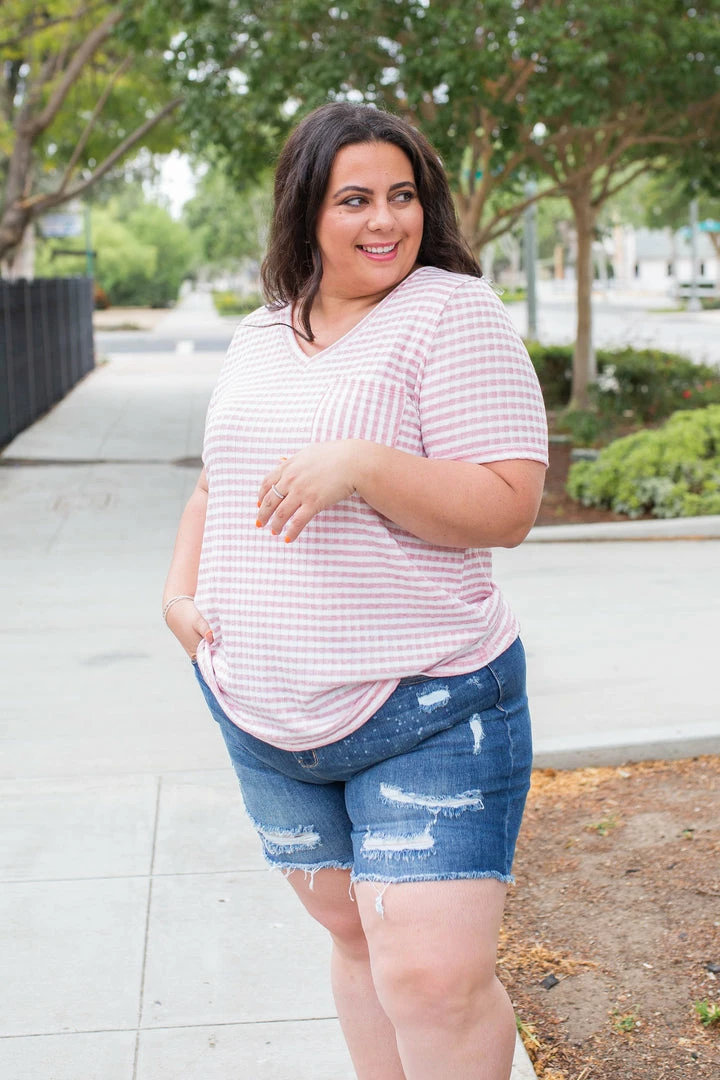 Boutique Simplified Good & Plenty Boyfriend Top 8 Boutique Simplified Good & Plenty Boyfriend Top