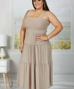 Trendsi Sweet Charisma Smocked Maxi Dress
