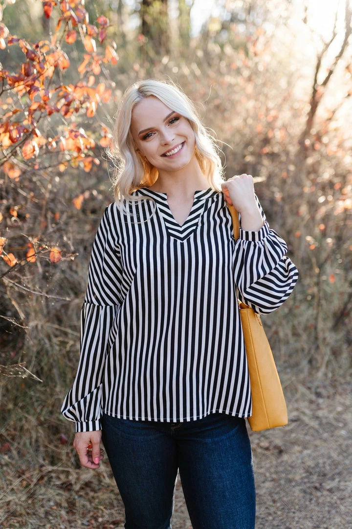 No Ship Drop Ship A Touch Of Vertigo Striped Top 5 No Ship Drop Ship A Touch Of Vertigo Striped Top