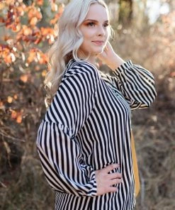 No Ship Drop Ship A Touch Of Vertigo Striped Top 22 No Ship Drop Ship A Touch Of Vertigo Striped Top