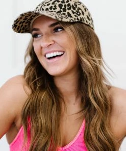 Trendsi Wild-Eyed Wonder Leopard Print Baseball Cap Apparel