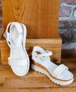 Trendsi Step By Step Wedge Sandals In White Apparel 7 Trendsi Step By Step Wedge Sandals In White Apparel