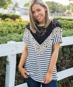 Boutique Simplified So Many Reasons Short Sleeve Top