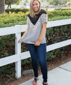 Boutique Simplified So Many Reasons Short Sleeve Top