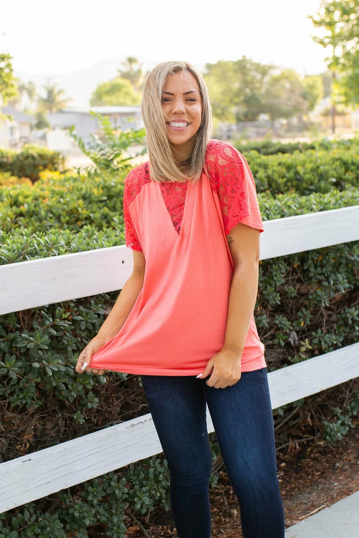 Boutique Simplified Living On The Edge Lace Top 1 Boutique Simplified Living On The Edge Lace Top