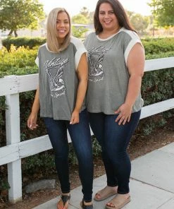 Boutique Simplified Vintage Free Spirit Short Sleeve Top