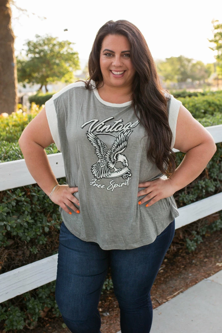 Boutique Simplified Vintage Free Spirit Short Sleeve Top 4 Boutique Simplified Vintage Free Spirit Short Sleeve Top