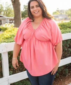 Boutique Simplified Strawberry Wine Woven Top 13 Boutique Simplified Strawberry Wine Woven Top