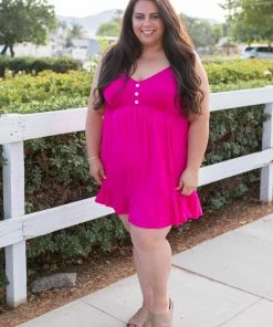 Boutique Simplified Krista Tunic Dress In Fuchsia 13 Boutique Simplified Krista Tunic Dress In Fuchsia