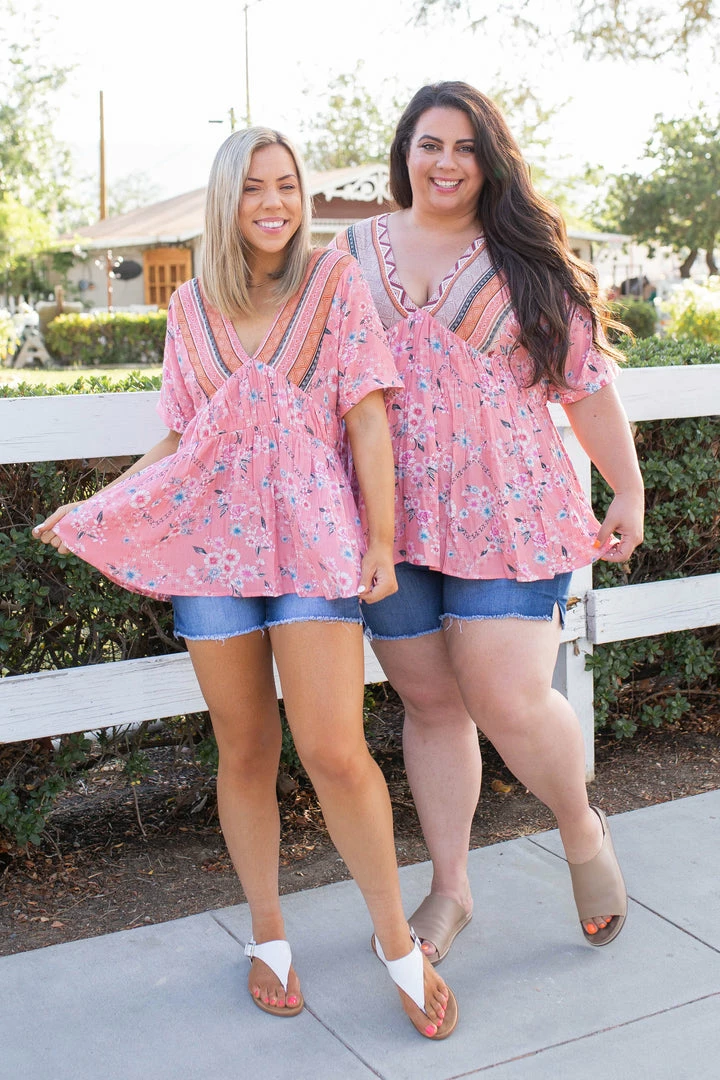 Boutique Simplified Next Level Floral Babydoll 4 Boutique Simplified Next Level Floral Babydoll