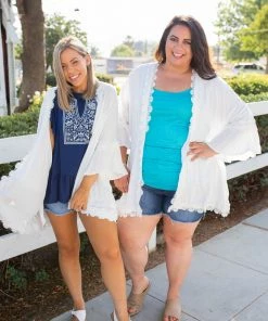 Boutique Simplified Hot As Ice Kimono Cardigan