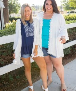 Boutique Simplified Hot As Ice Kimono Cardigan